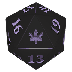 Bloomburrow: D20 Die (Purple)